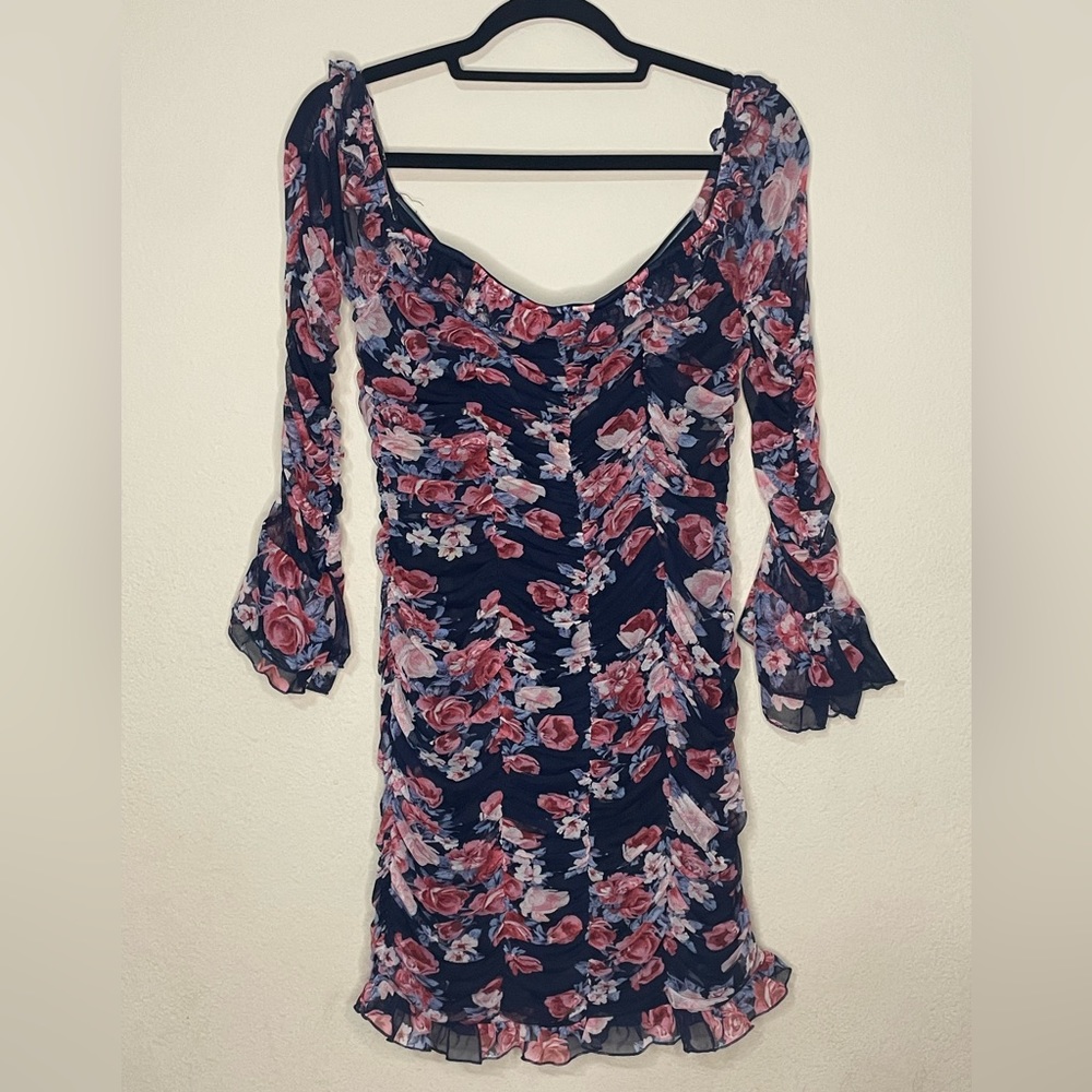 Lulus floral dress size large